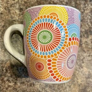 Colorful Floral Mug